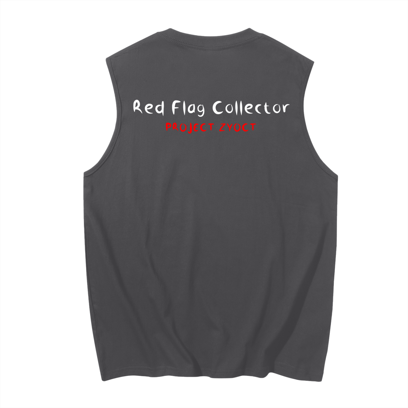 "Red Flag Collector" Cotton Tank Top