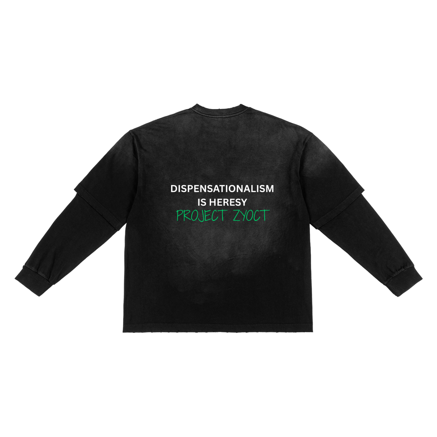 "Dispensationalism is Heresy" Sunfade Two-Piece Shirt