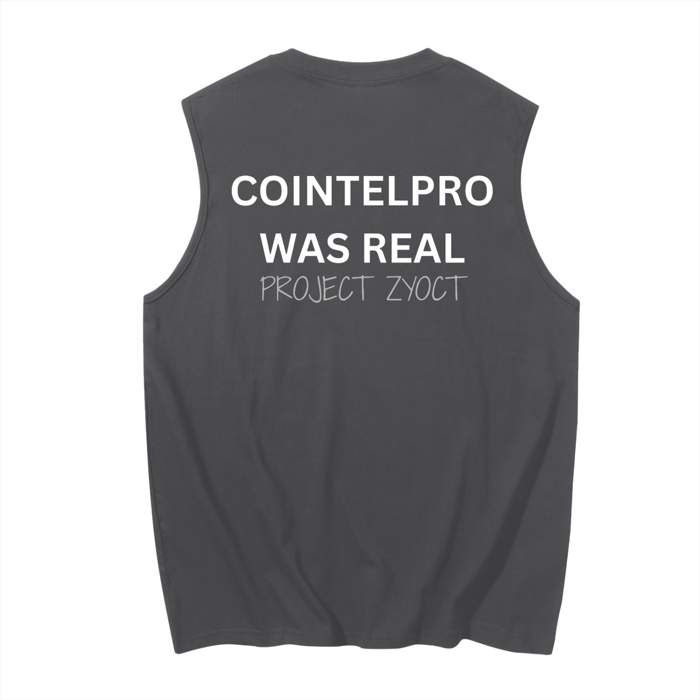 "COINTELPRO Was Real" Cotton Tank Top
