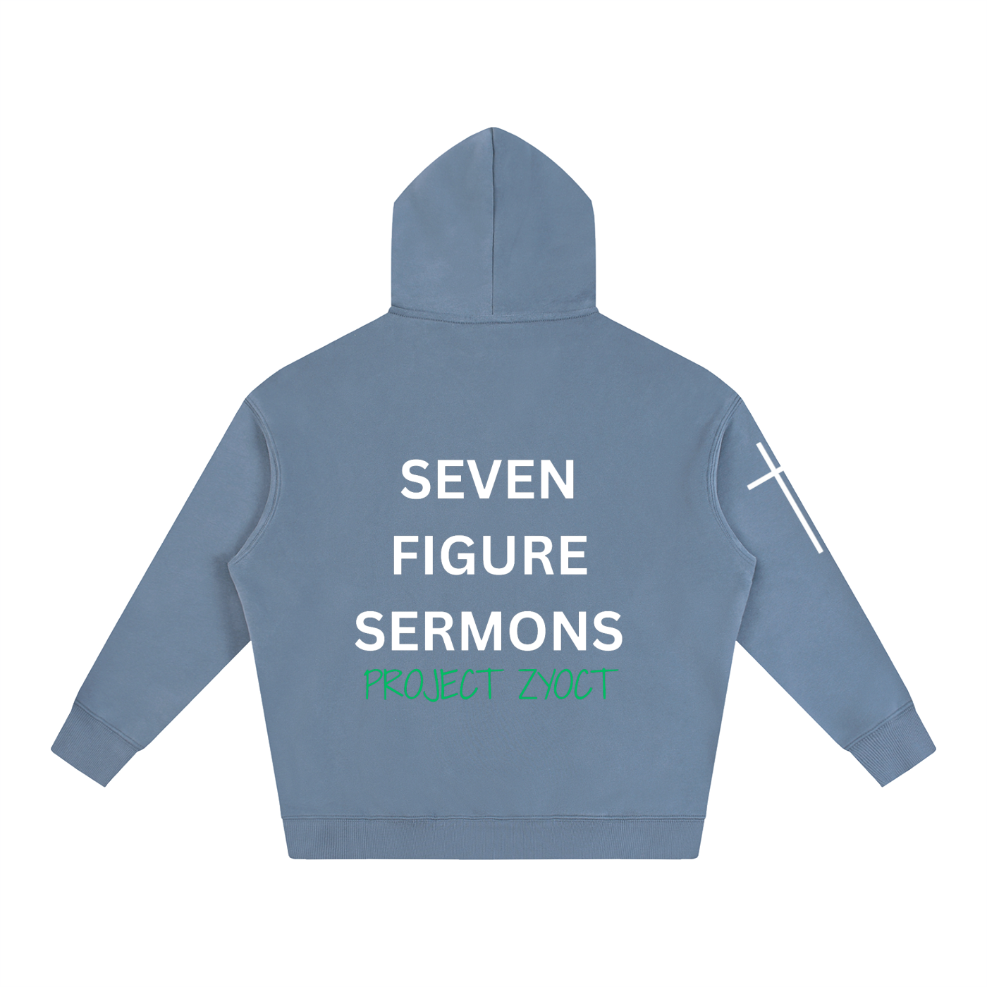 "Seven Figure Sermons" Oversize Hoodie