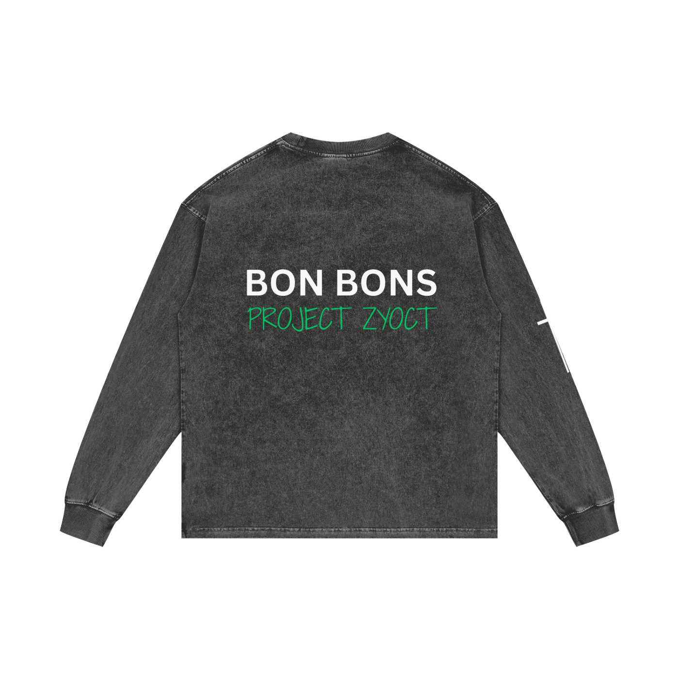 "Bon Bons" Acid Wash Long Sleeve