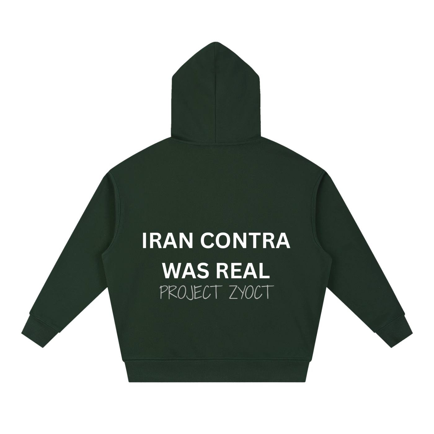 "Iran Contra Was Real" Heavyweight Hoodie