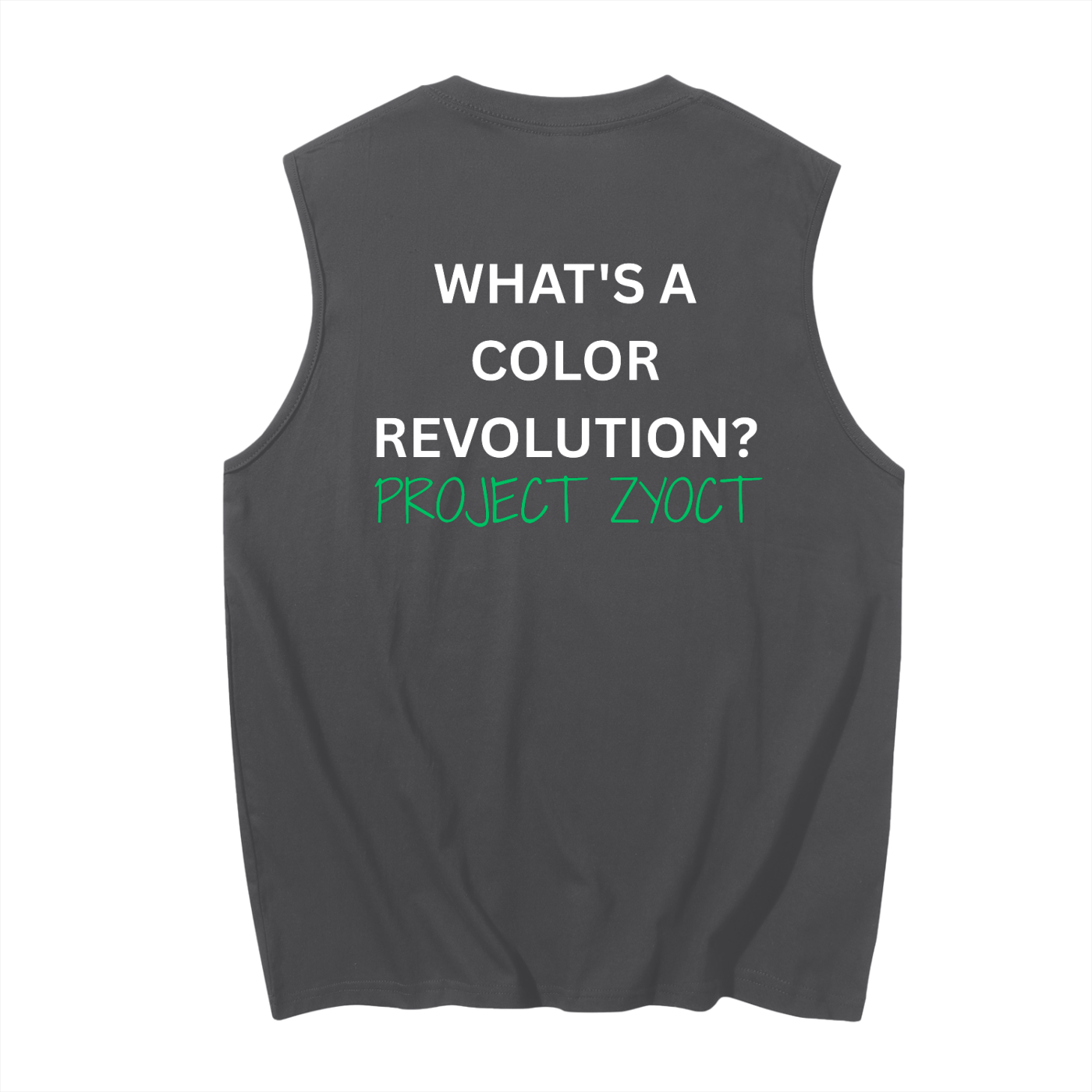"What's a Color Revolution?" Cotton Tank Top