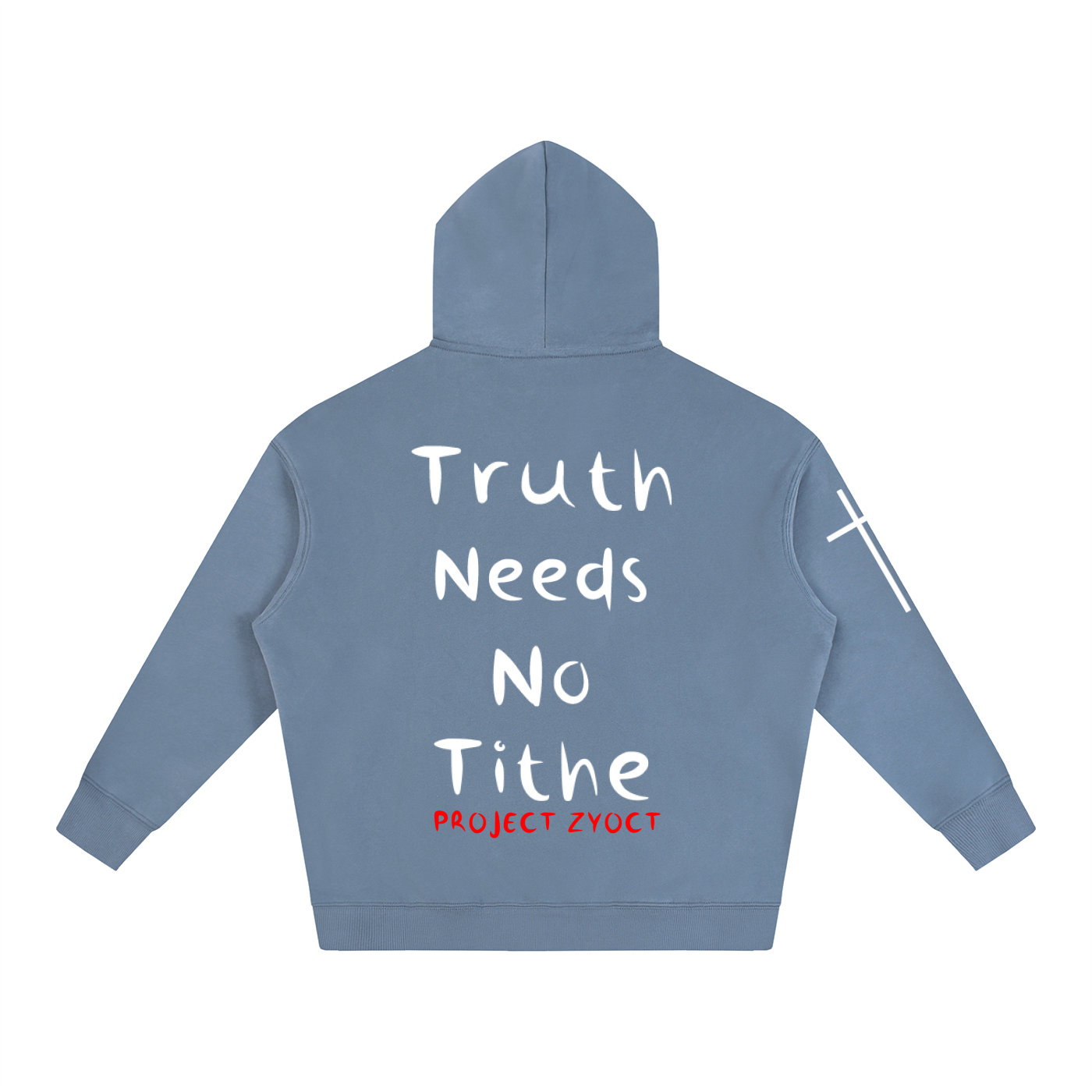 "Truth Needs No Tithe" Oversize Hoodie