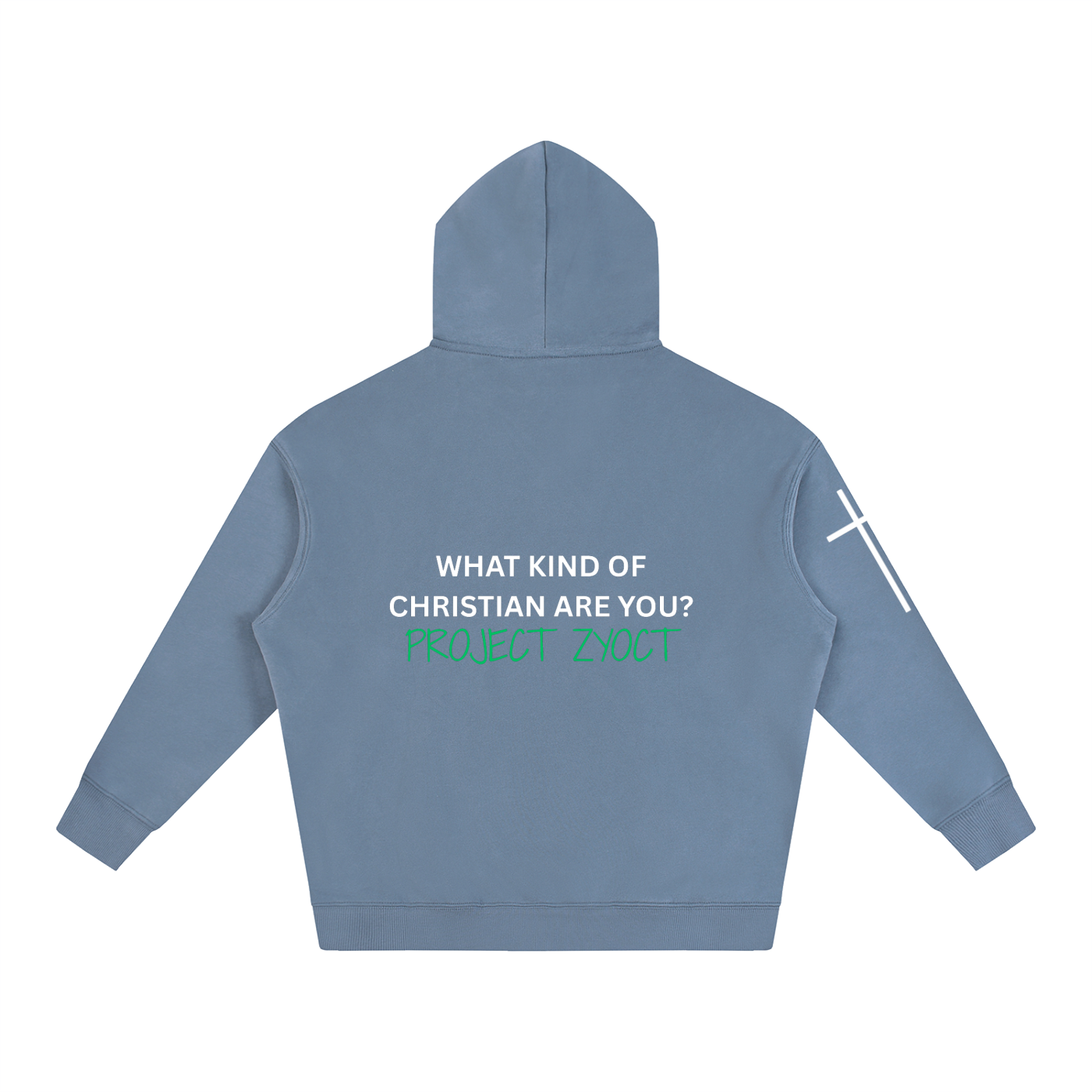 "Revelation is Not a Damn Business" Oversize Hoodie