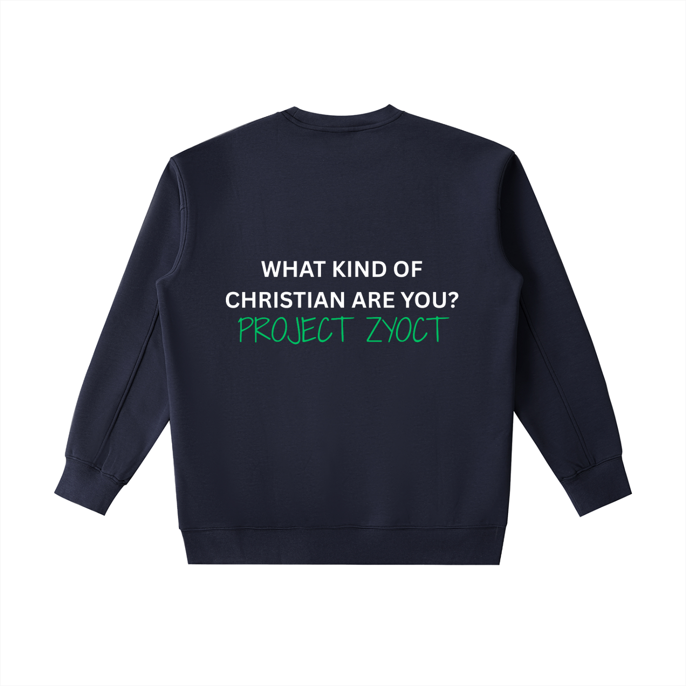 "What Kind of Christian" Heavyweight Sweatshirt