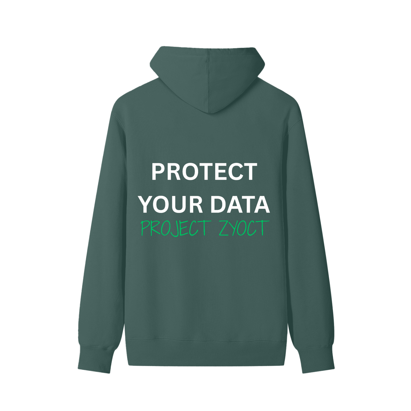 "Protect Your Data" Classic Cotton Hoodie