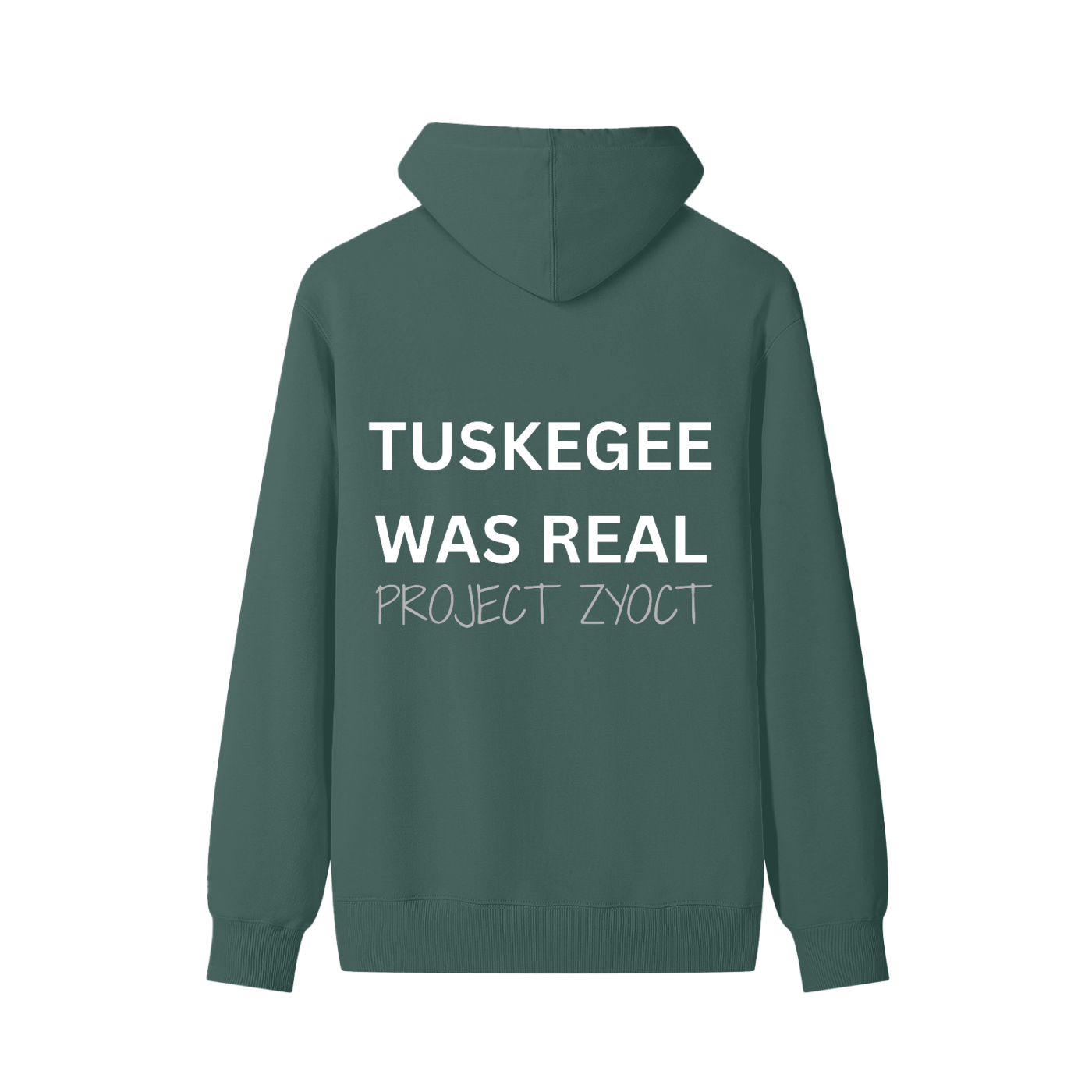 "Tuskegee Was Real" Classic Cotton Hoodie