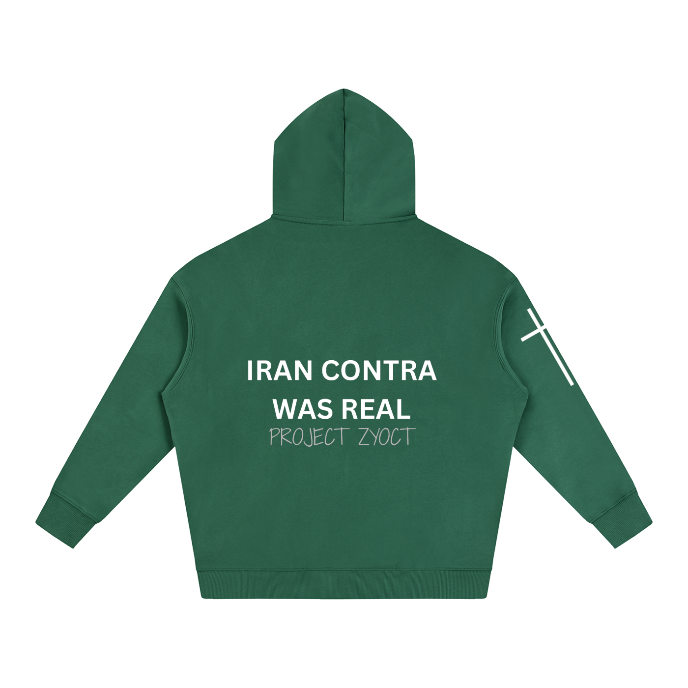 "Iran Contra Was Real" Oversize Hoodie
