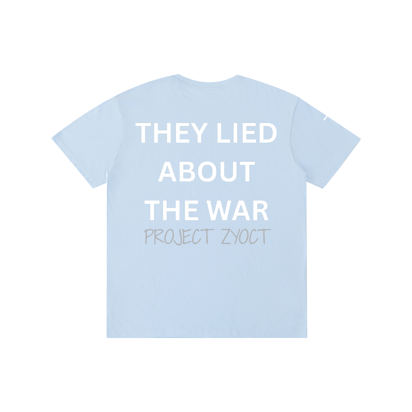 "They Lied About the War" Cotton T-Shirt