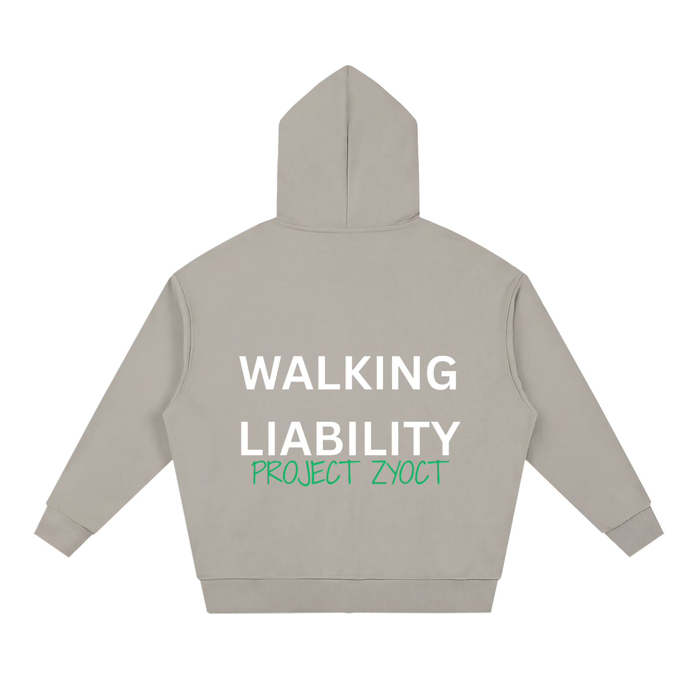 "Walking Liability" Full Zip Hoodie
