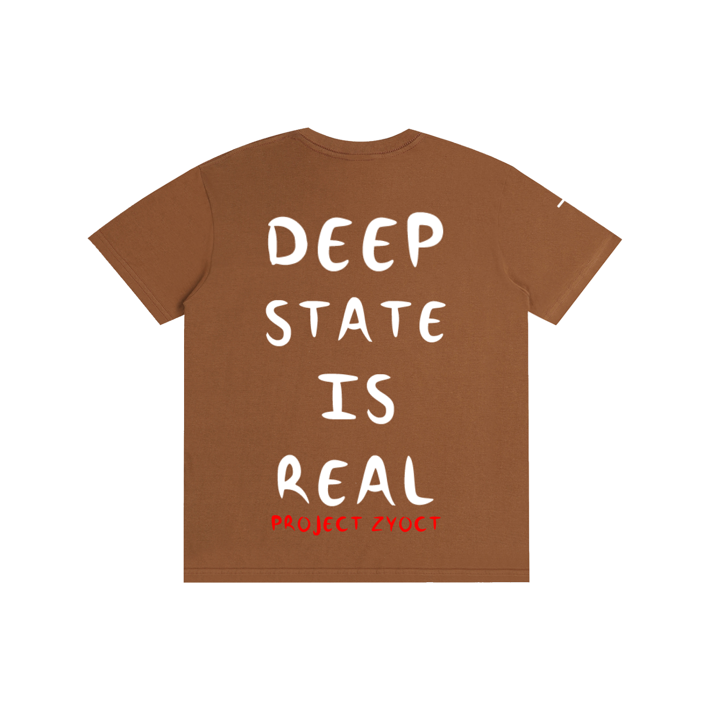 "Deep State is Real" Cotton T-Shirt