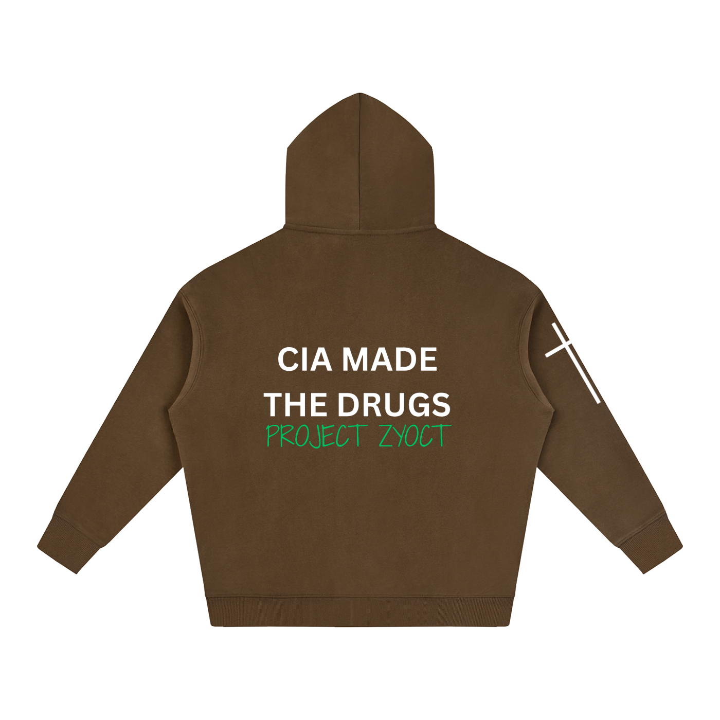 "CIA Made the Drugs" Oversize Hoodie
