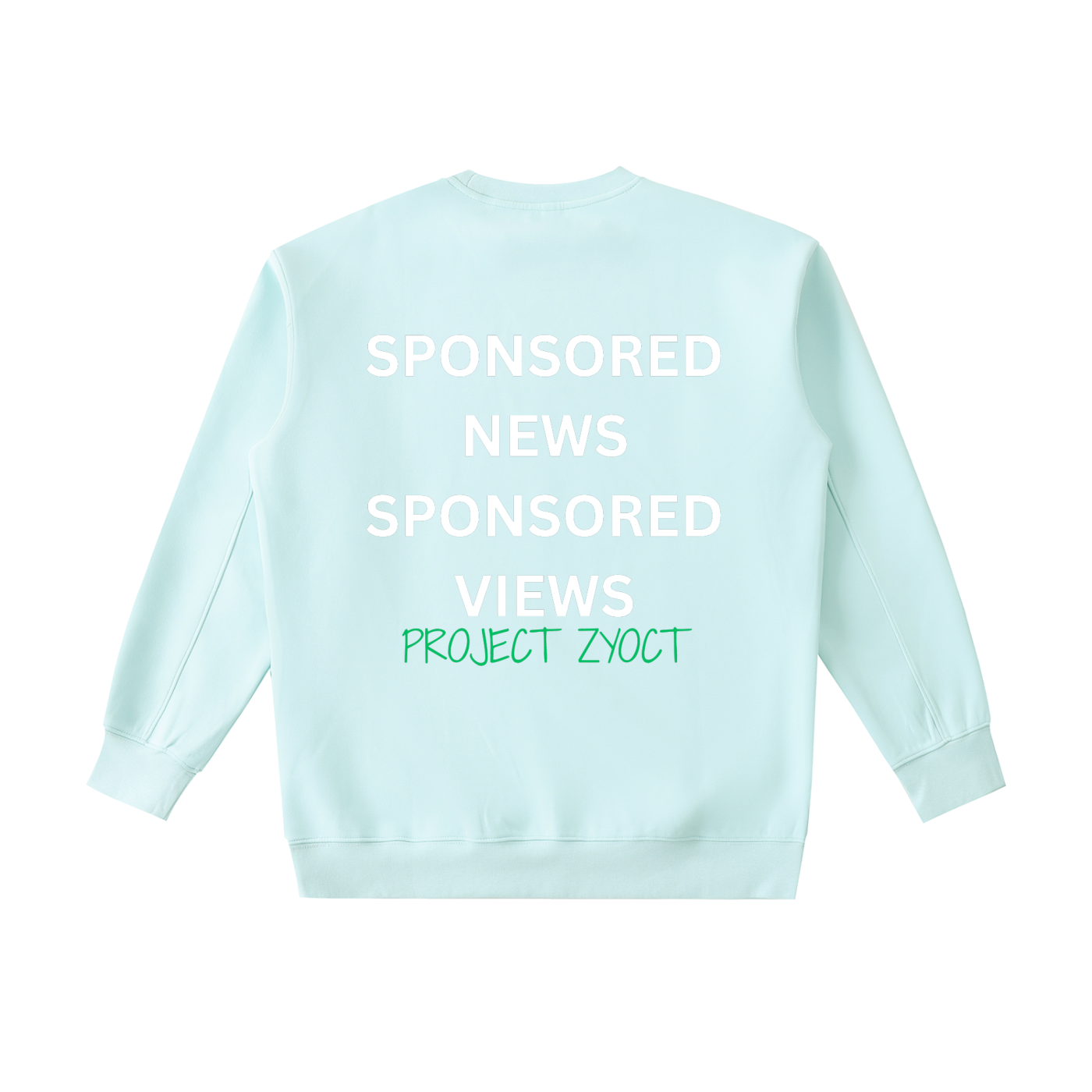 "Sponsored News Sponsored Views" Heavyweight Sweatshirt