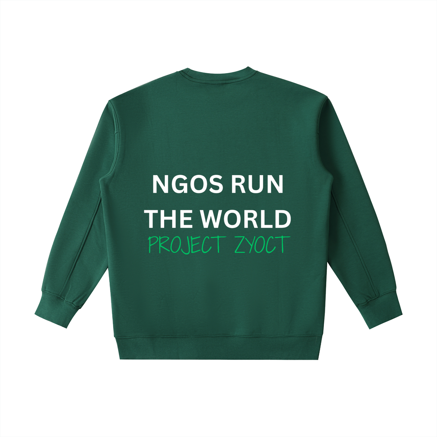 "NGOs Run the World" Heavyweight Sweatshirt