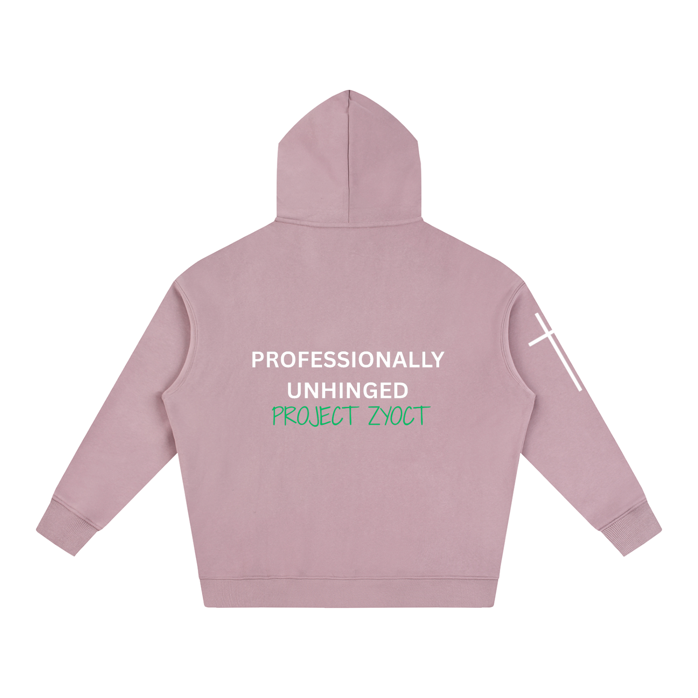 "Professionally Unhinged" Oversize Hoodie