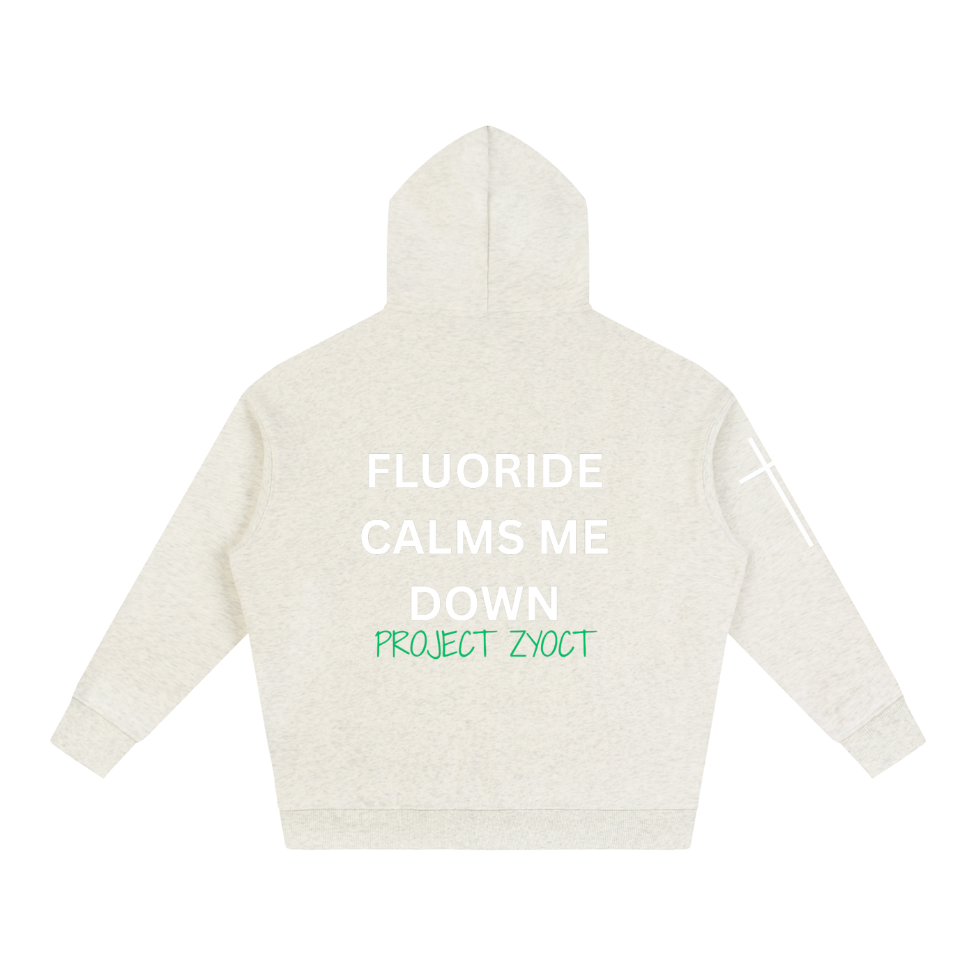 "Fluoride Calms Me Down" Oversize Hoodie