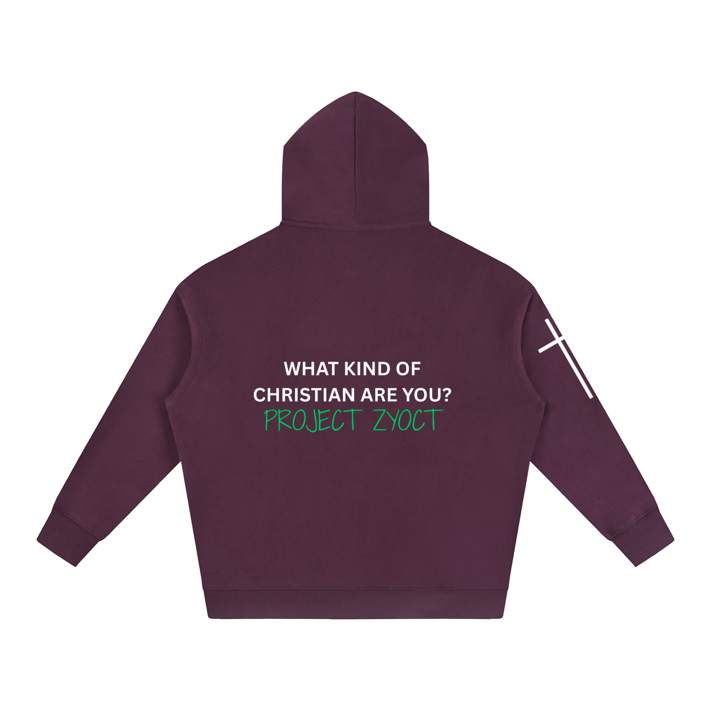 "Revelation is Not a Damn Business" Oversize Hoodie