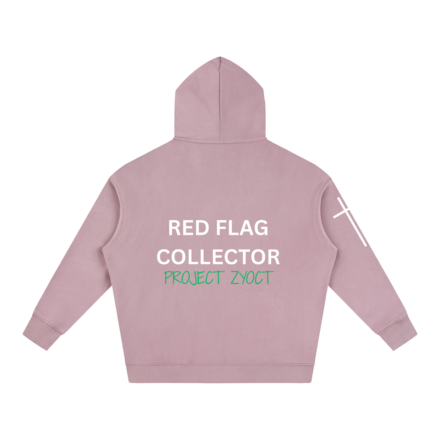 "Red Flag Collector" Oversize Hoodie