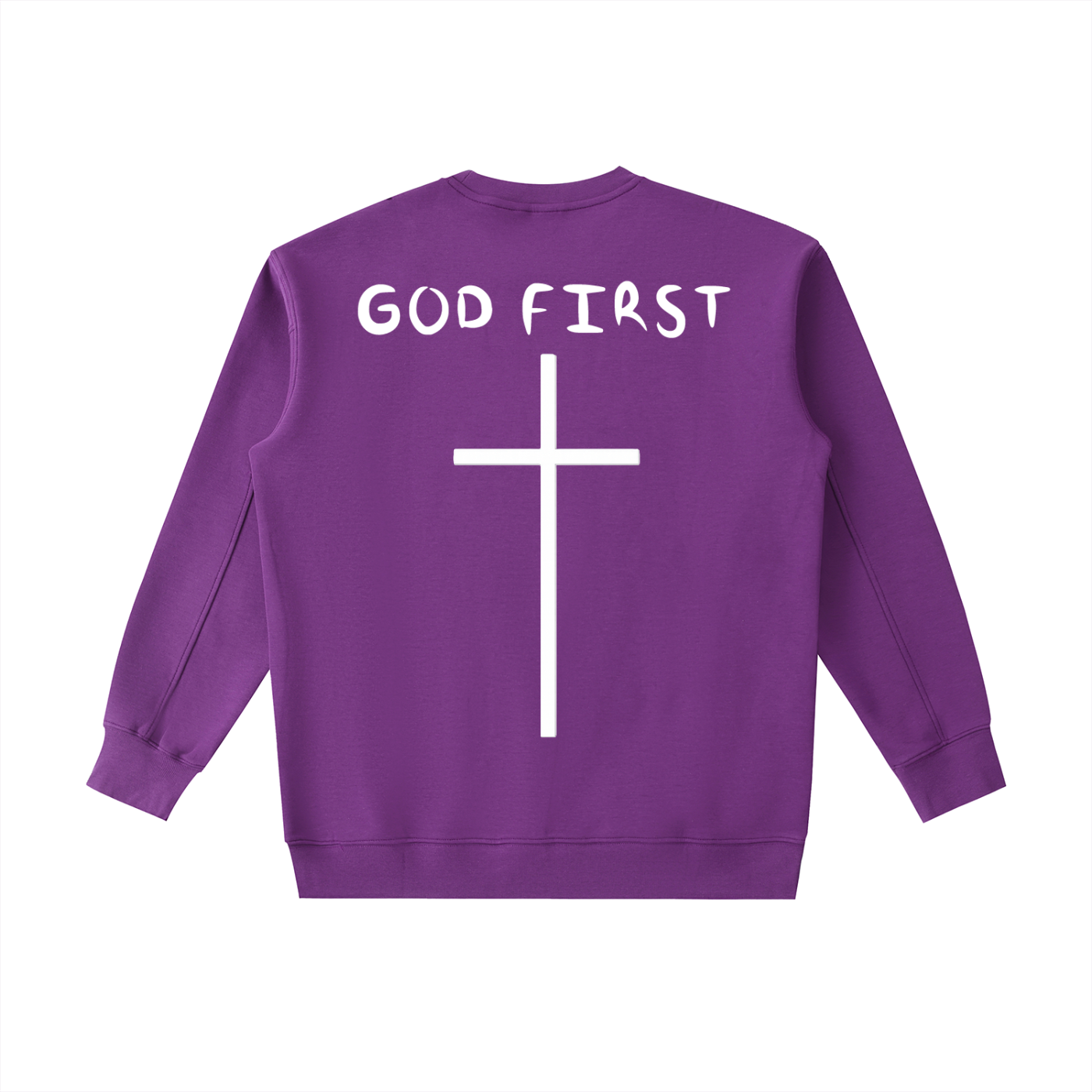 "GOD FIRST" Heavyweight Sweatshirt