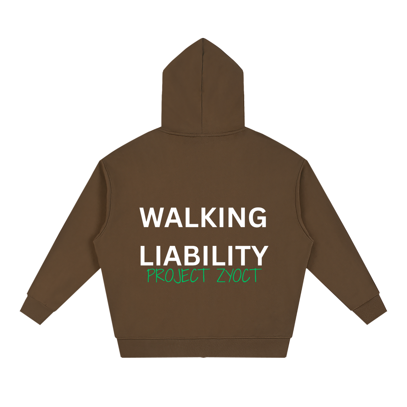 "Walking Liability" Full Zip Hoodie
