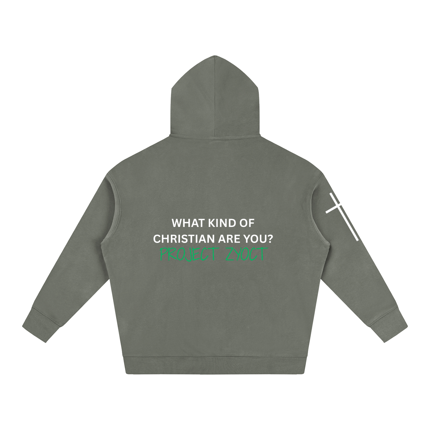 "Revelation is Not a Damn Business" Oversize Hoodie