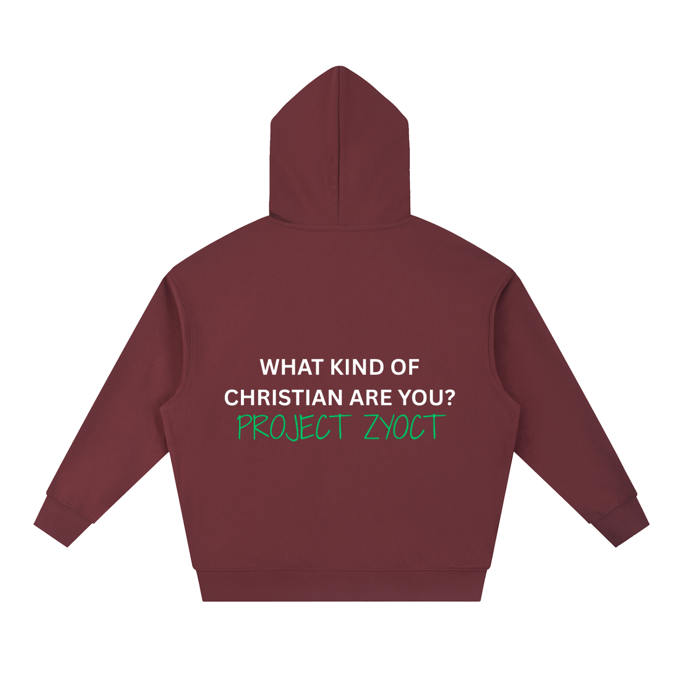 "What Kind of Christian" Heavyweight Hoodie