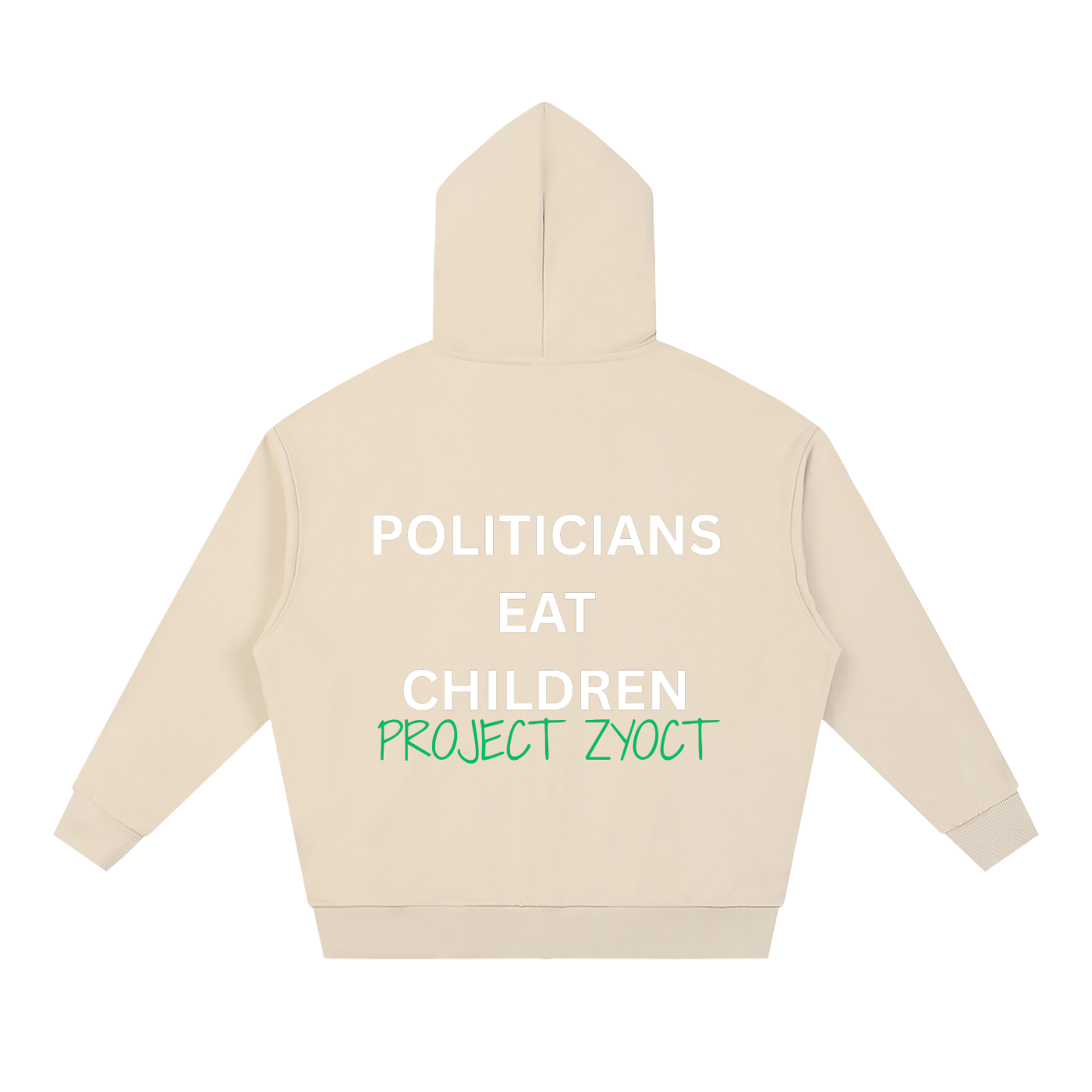 "Politicians Eat Children" Full Zip Hoodie