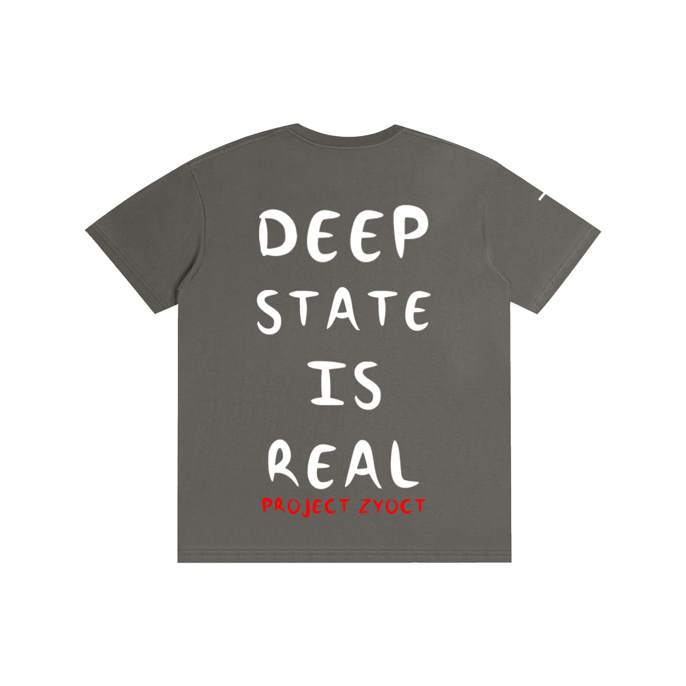 "Deep State is Real" Cotton T-Shirt