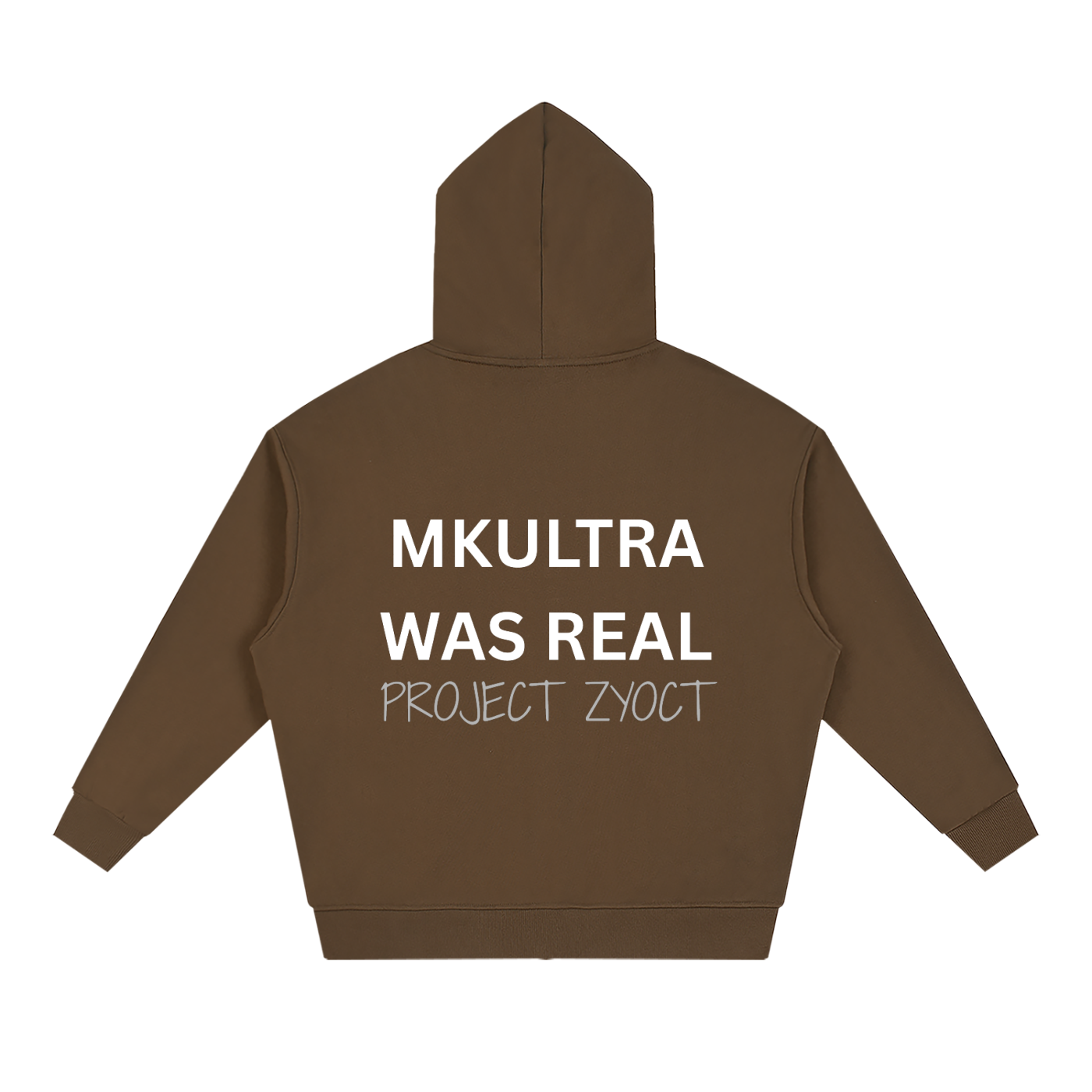 "MKUltra Was Real" Full Zip Hoodie