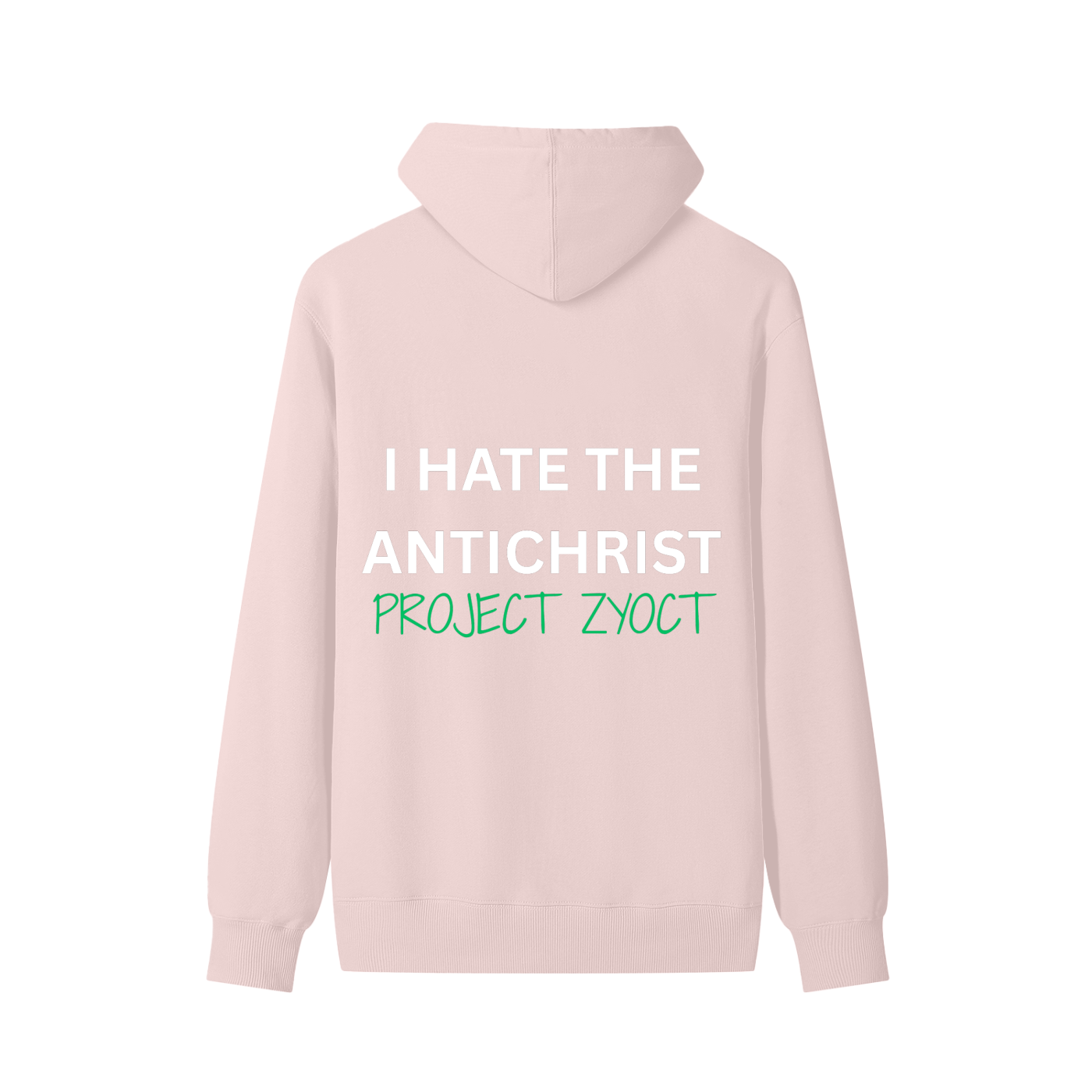 "I Hate the Antichrist " Classic Cotton Hoodie