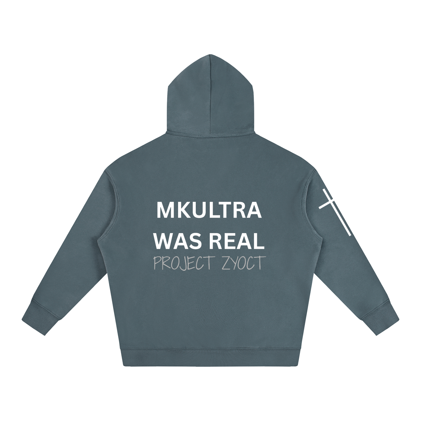 "MKUltra Was Real" Oversize Hoodie