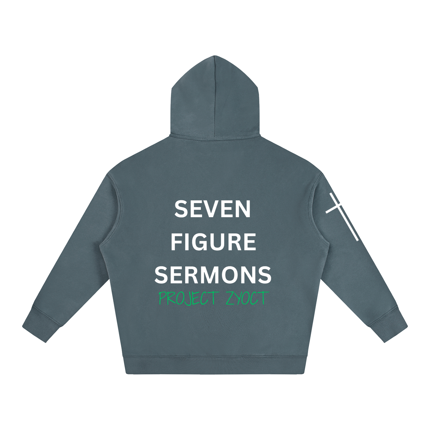 "Seven Figure Sermons" Oversize Hoodie