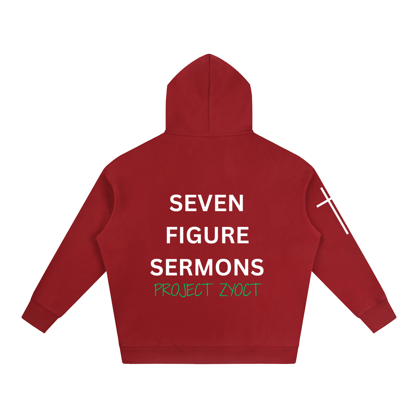 "Seven Figure Sermons" Oversize Hoodie