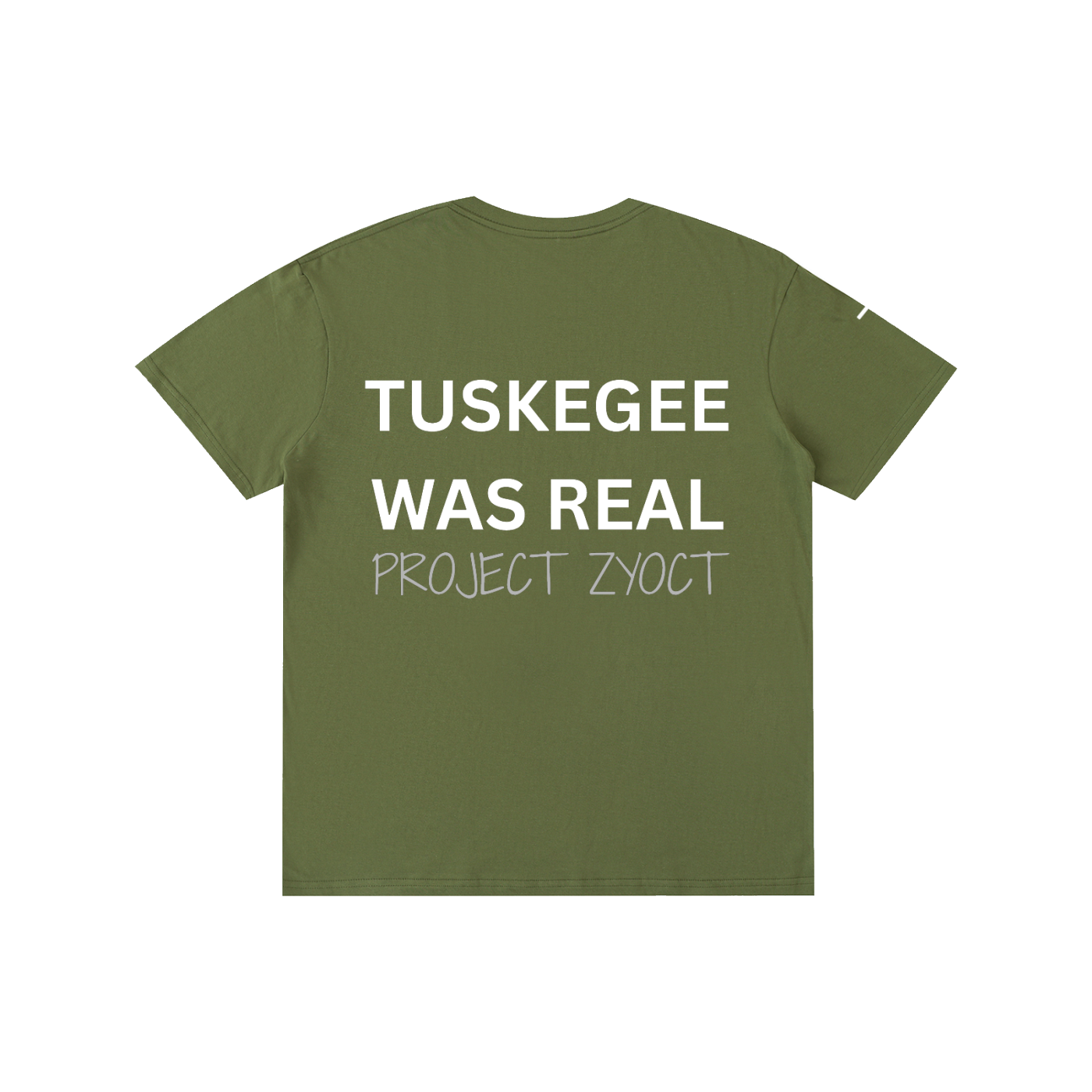 "Tuskegee Was Real" Cotton T-Shirt