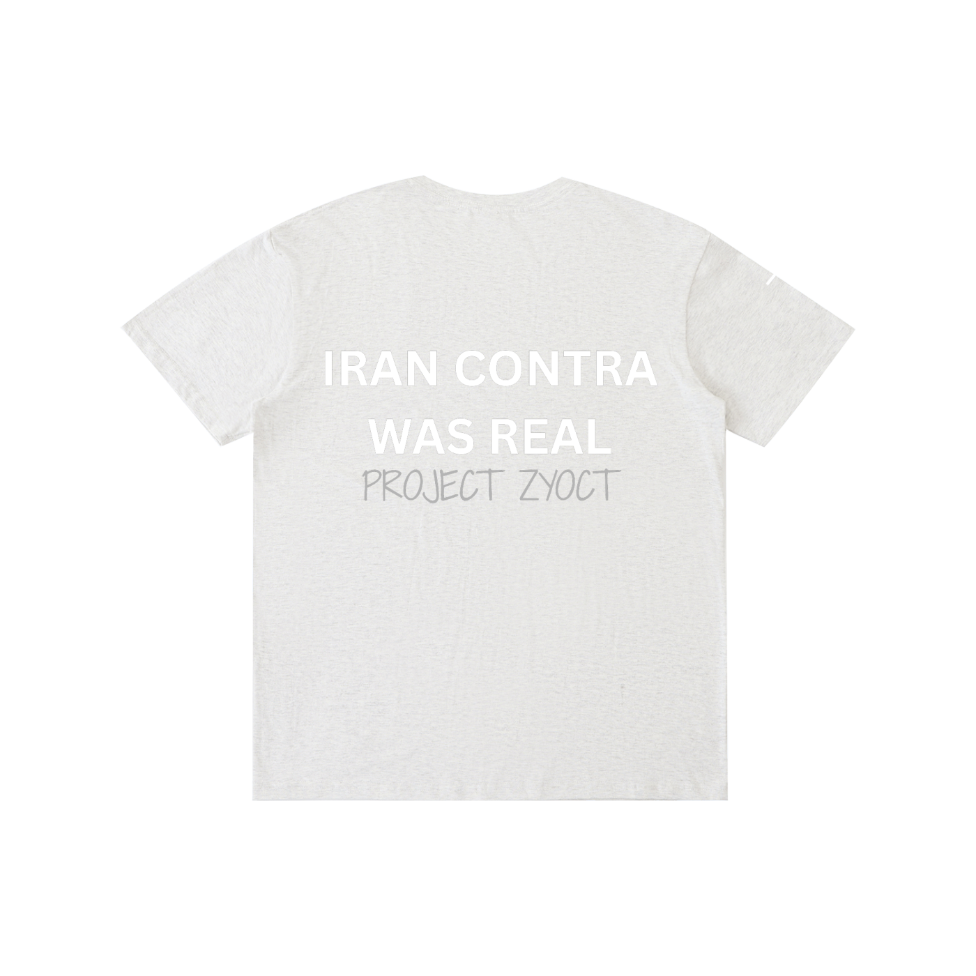 "Iran Contra Was Real" Cotton T-Shirt