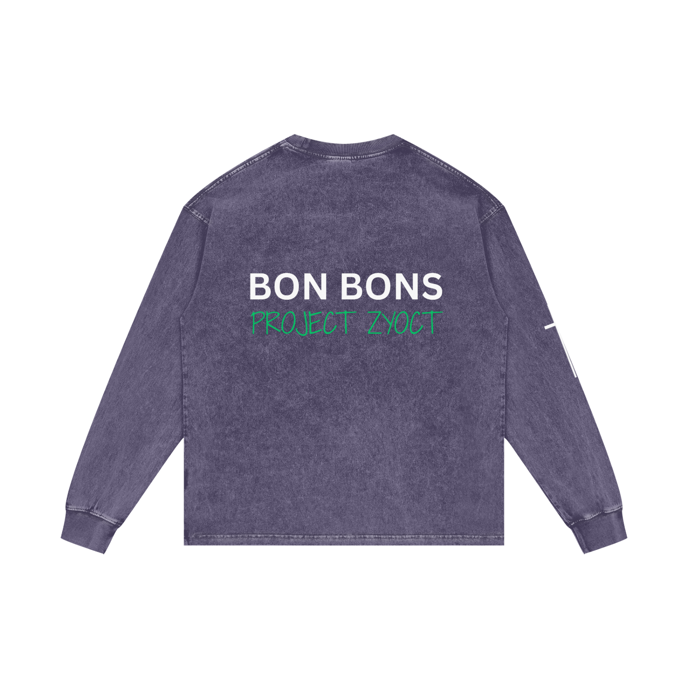 "Bon Bons" Acid Wash Long Sleeve