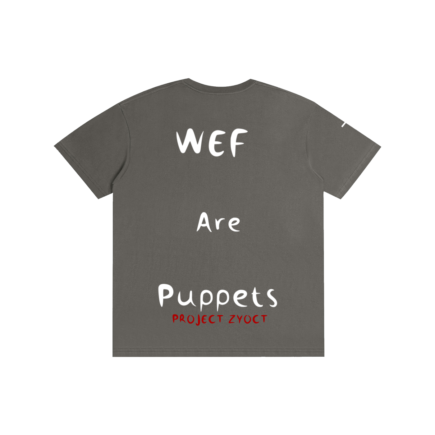 "WEF Puppets" Cotton T-Shirt
