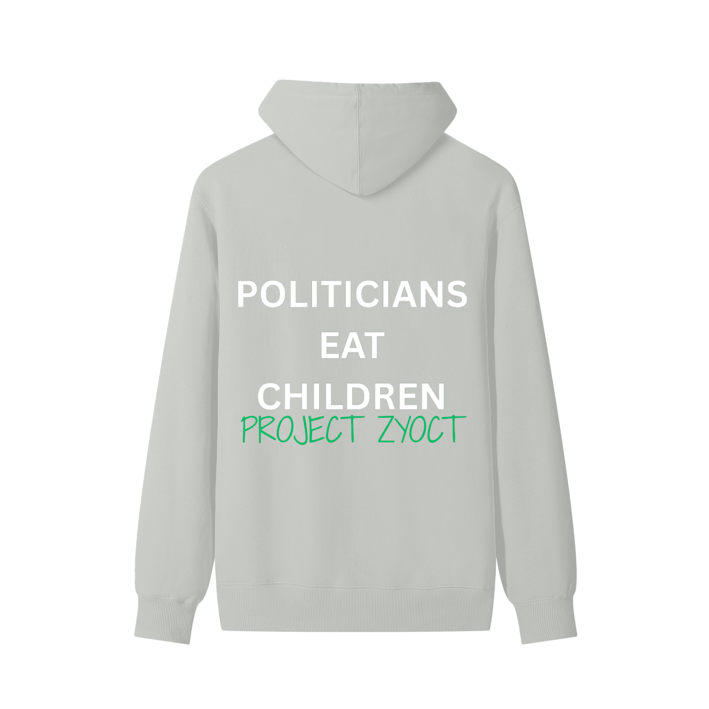 "Politicians Eat Children" Classic Cotton Hoodie