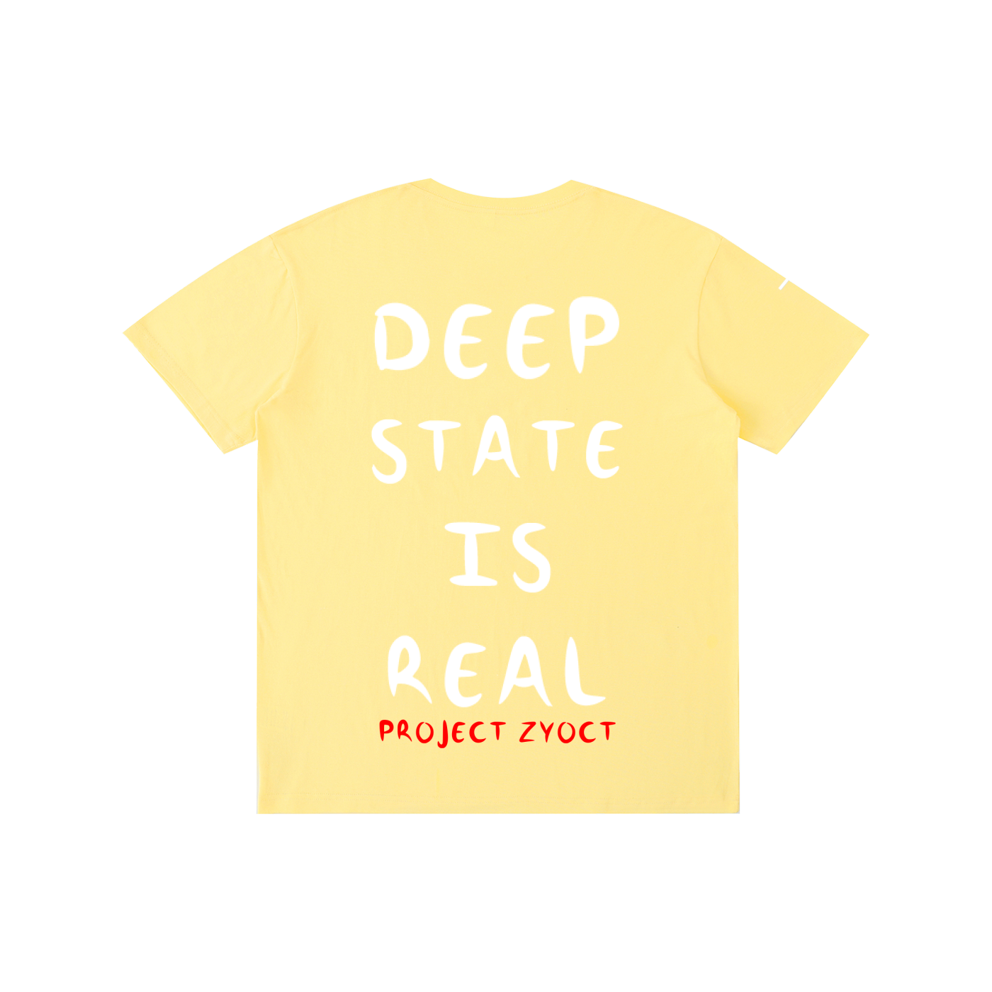 "Deep State is Real" Cotton T-Shirt