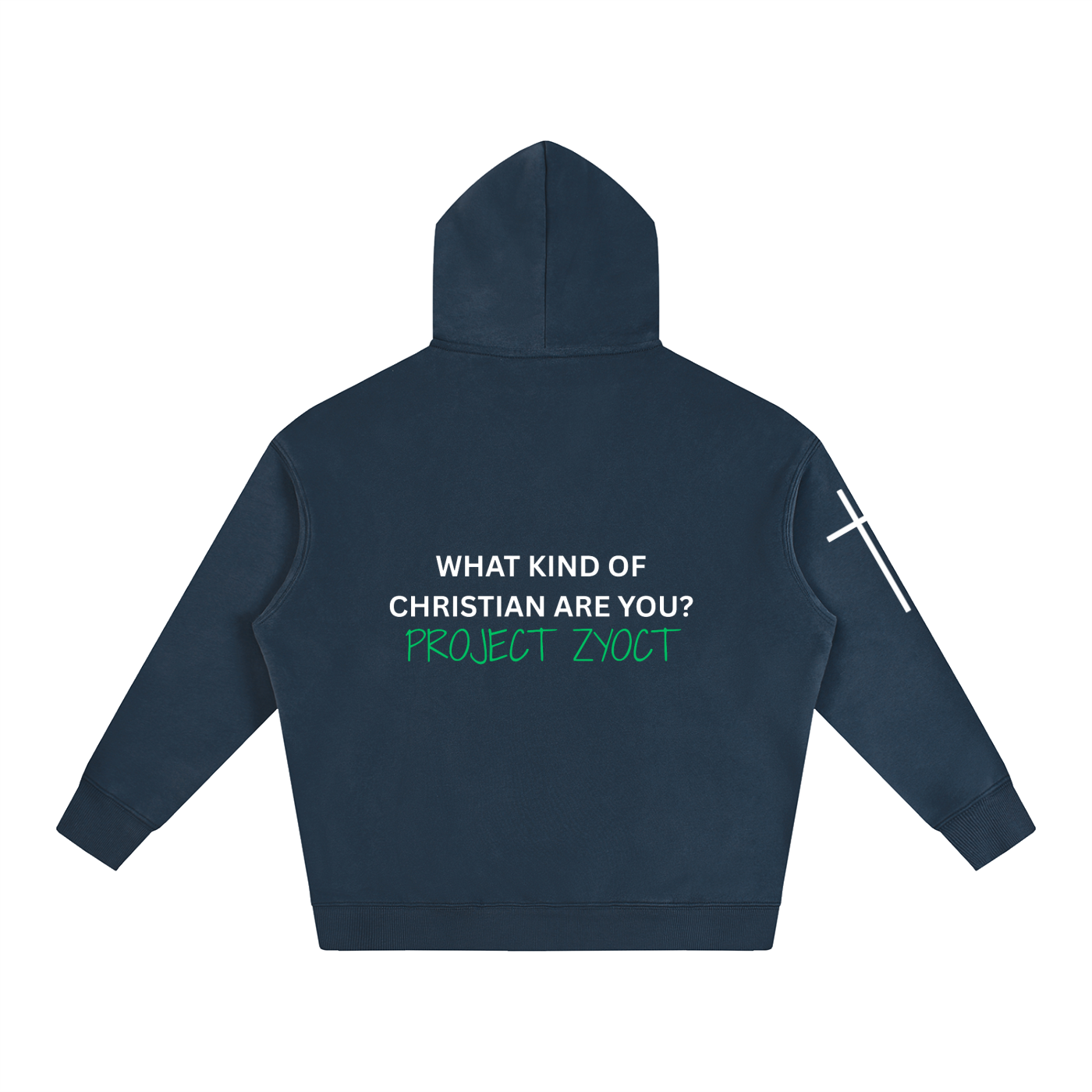 "Revelation is Not a Damn Business" Oversize Hoodie