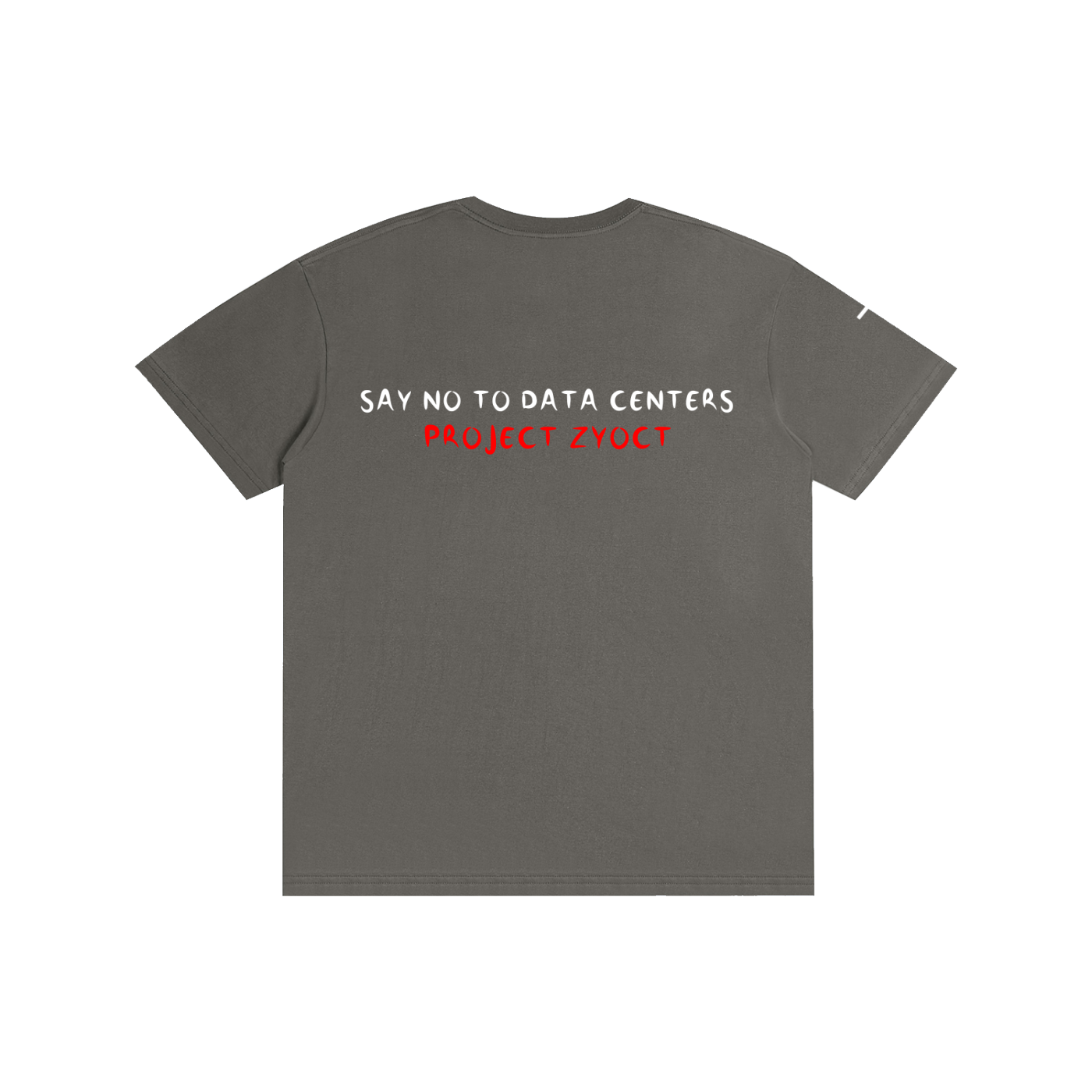 "SAY NO TO DATA CENTERS" Cotton T-Shirt