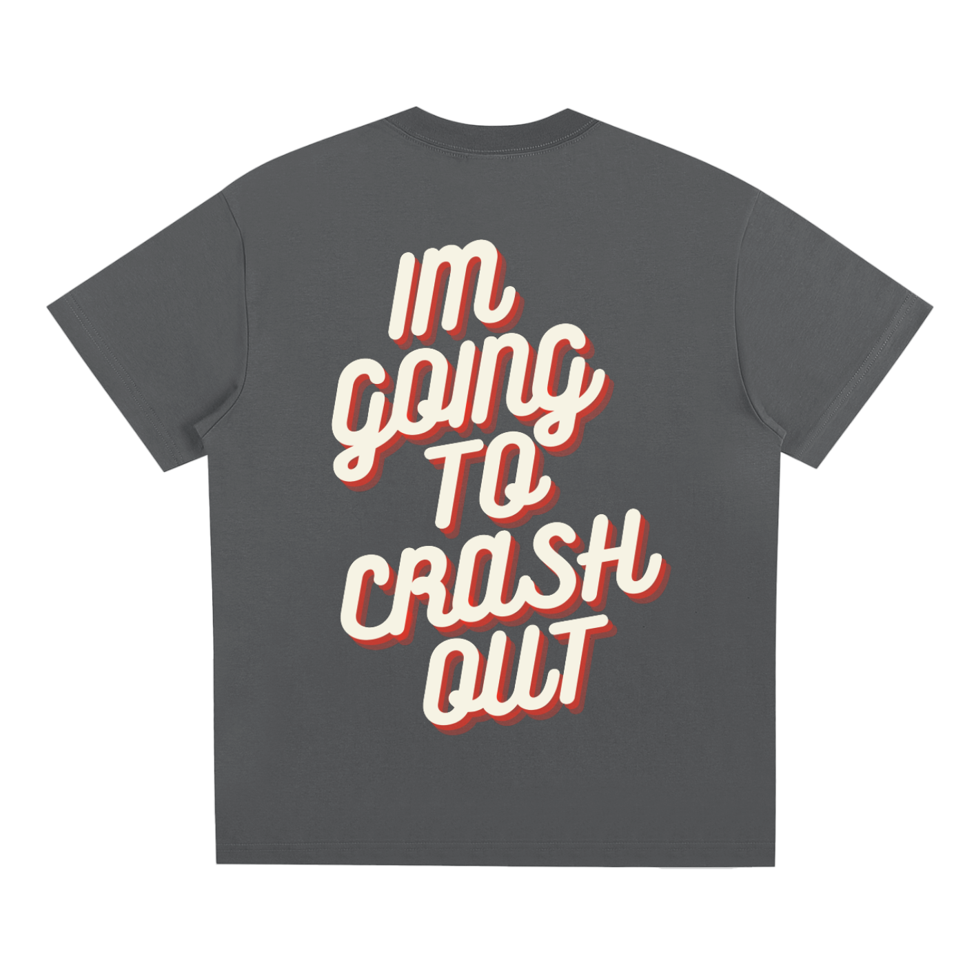 "CRASH OUT" Quick-Dry Cooling T-Shirt