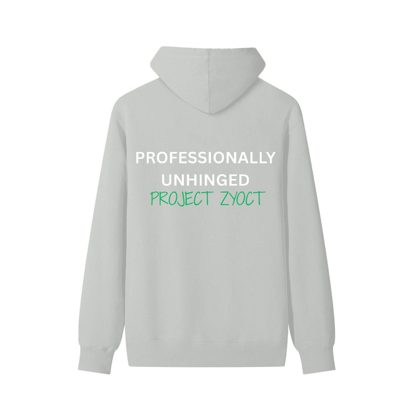 "Professionally Unhinged" Classic Cotton Hoodie