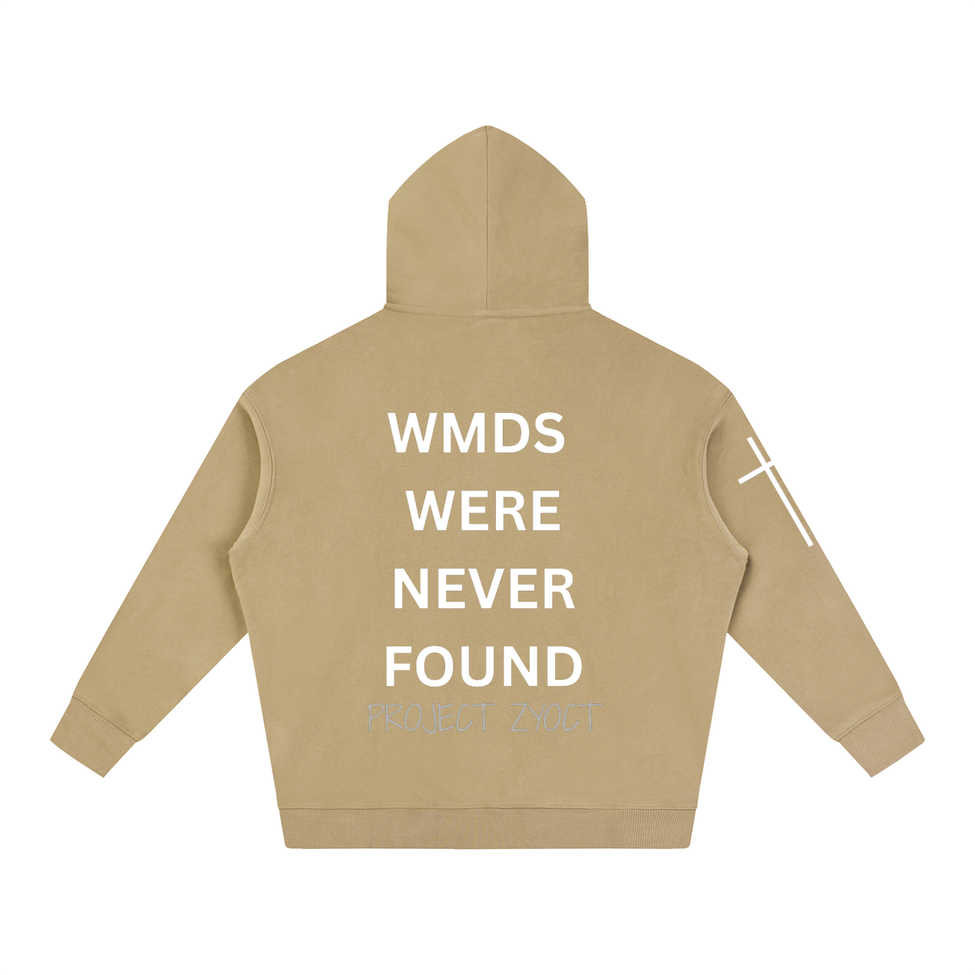 "WMDs Were Never Found" Oversize Hoodie
