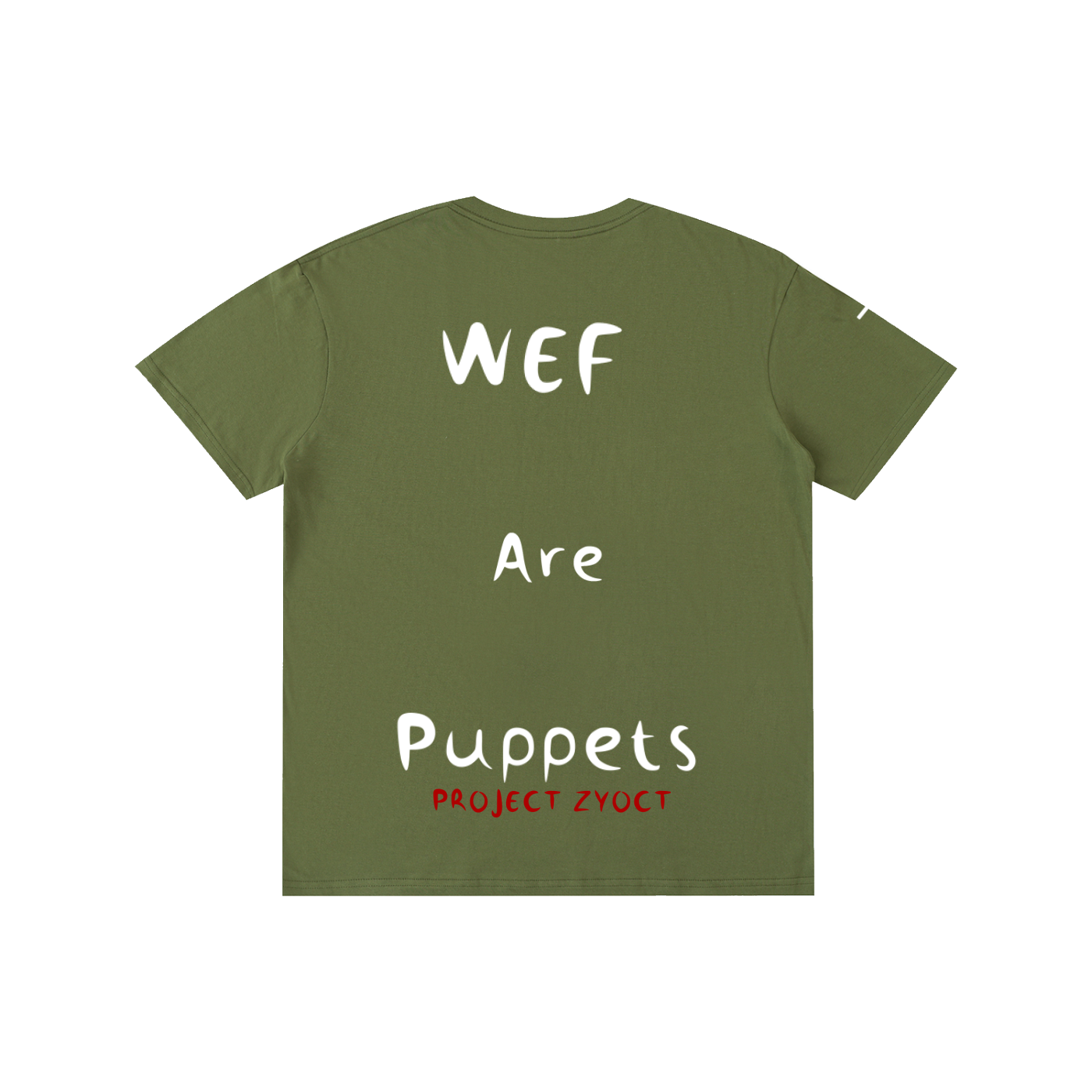 "WEF Puppets" Cotton T-Shirt