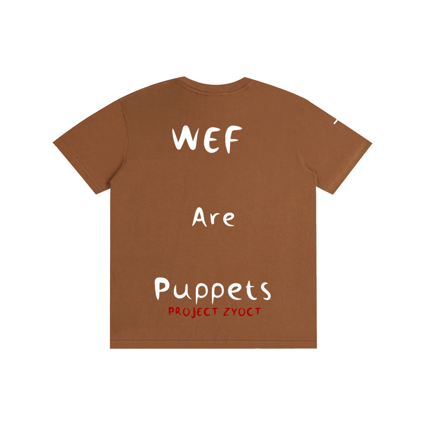 "WEF Puppets" Cotton T-Shirt