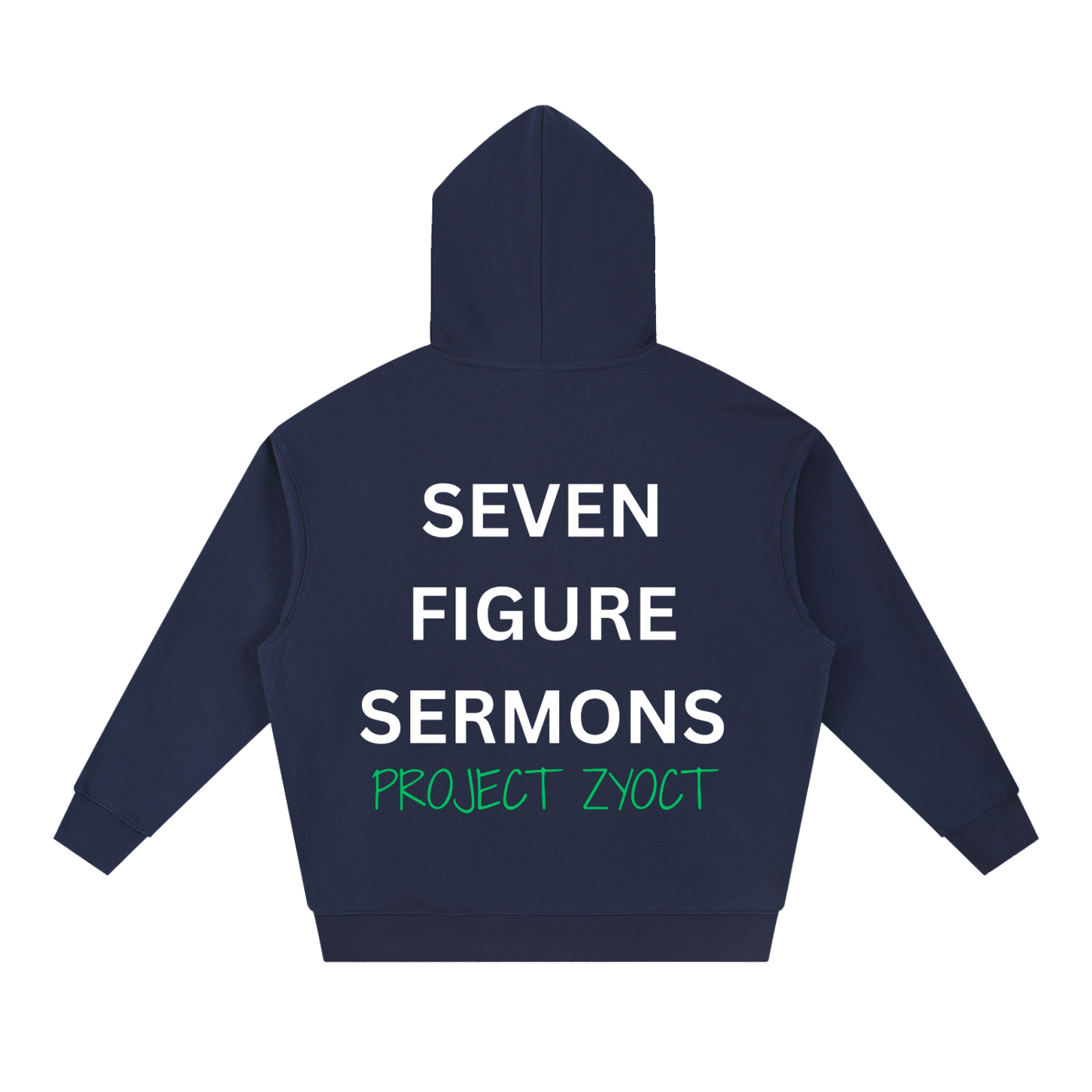 "Seven Figure Sermons" Heavyweight Hoodie