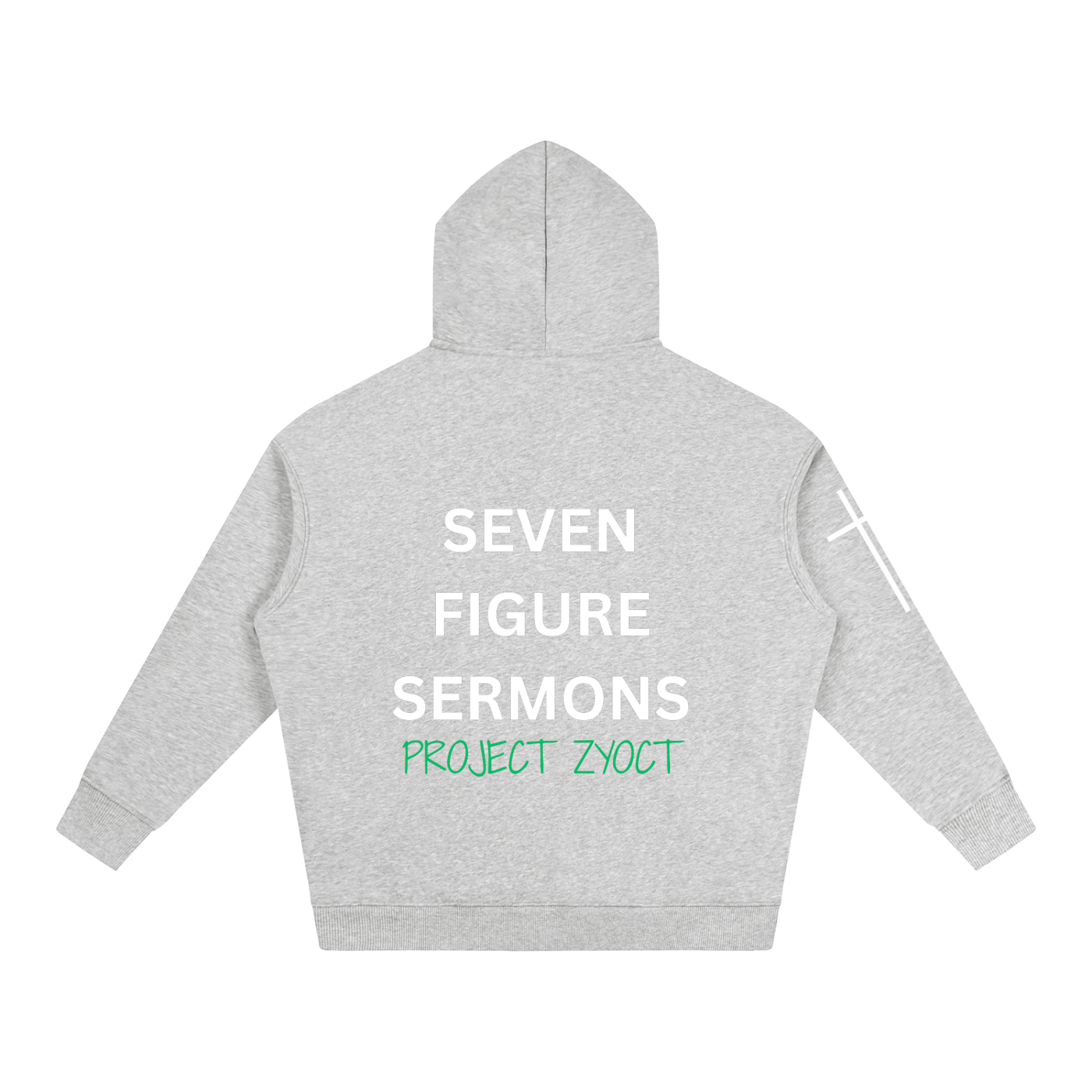 "Seven Figure Sermons" Oversize Hoodie