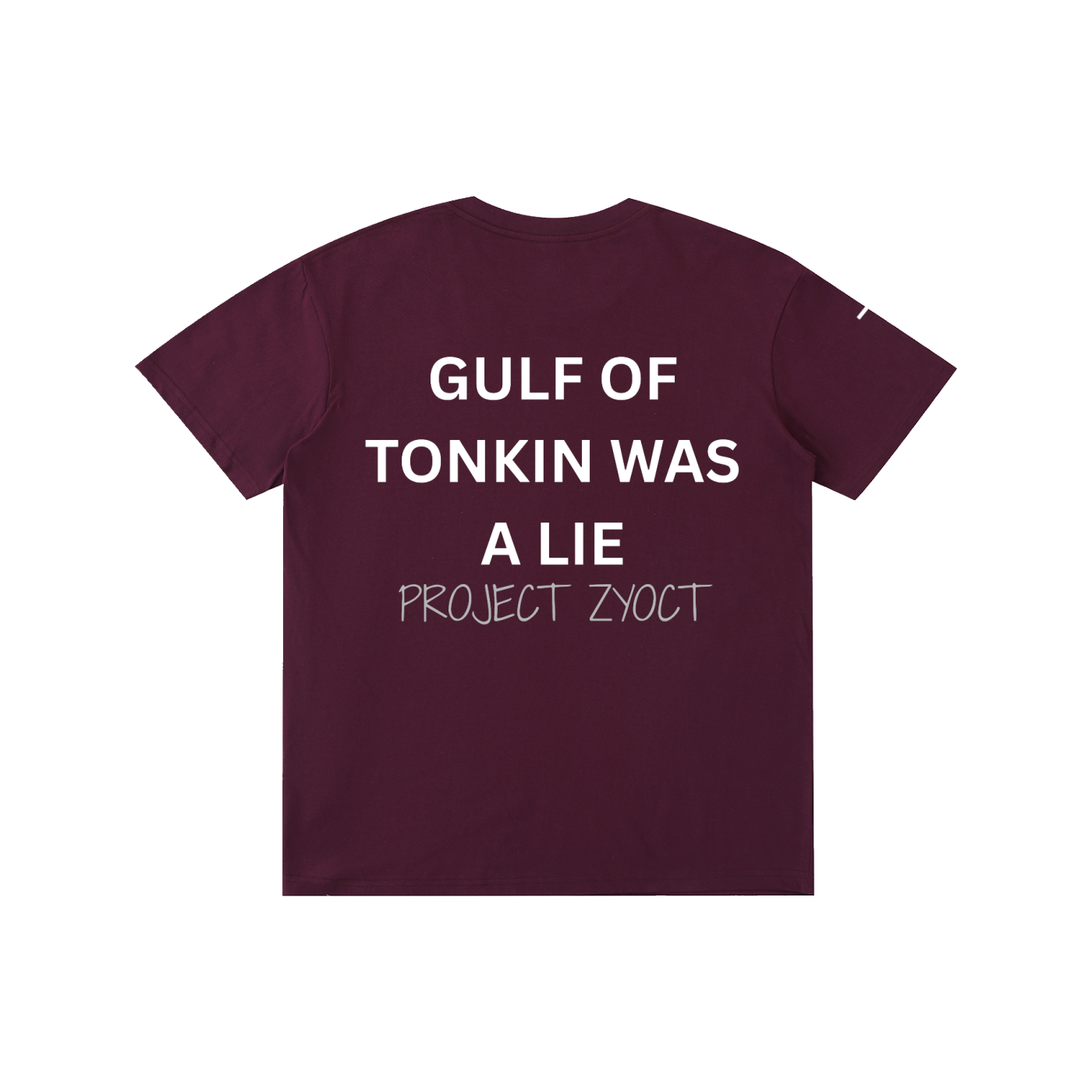 "Gulf of Tonkin Was a Lie" Cotton T-Shirt